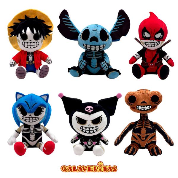 (Mis 2) CALAVERITAS (Serie 2) Peluche 17cm -6ass…x120